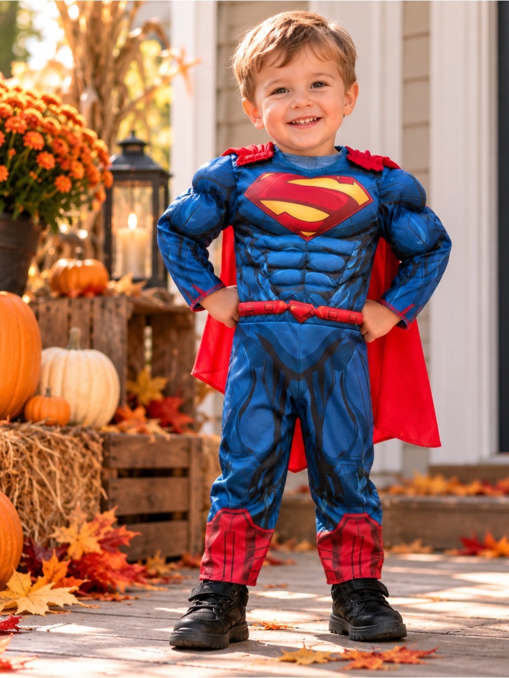 Rubie's DC Comics Superman Muscle Costume Toddler Boys 2T